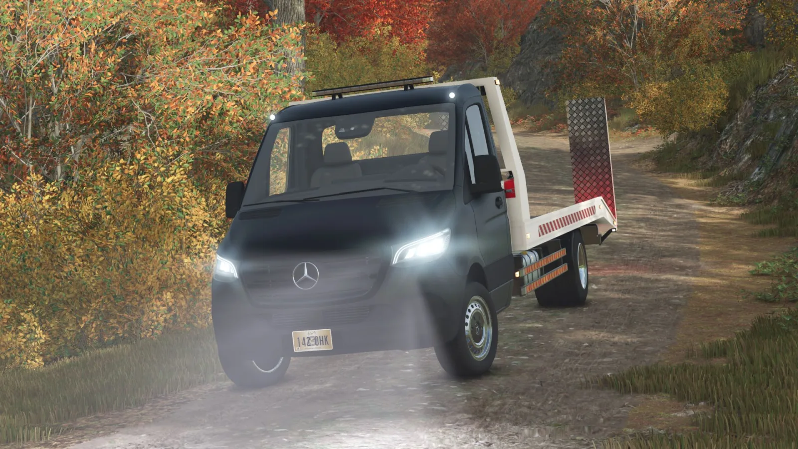 Mercedes-Benz Sprinter W910 tow truck FS25