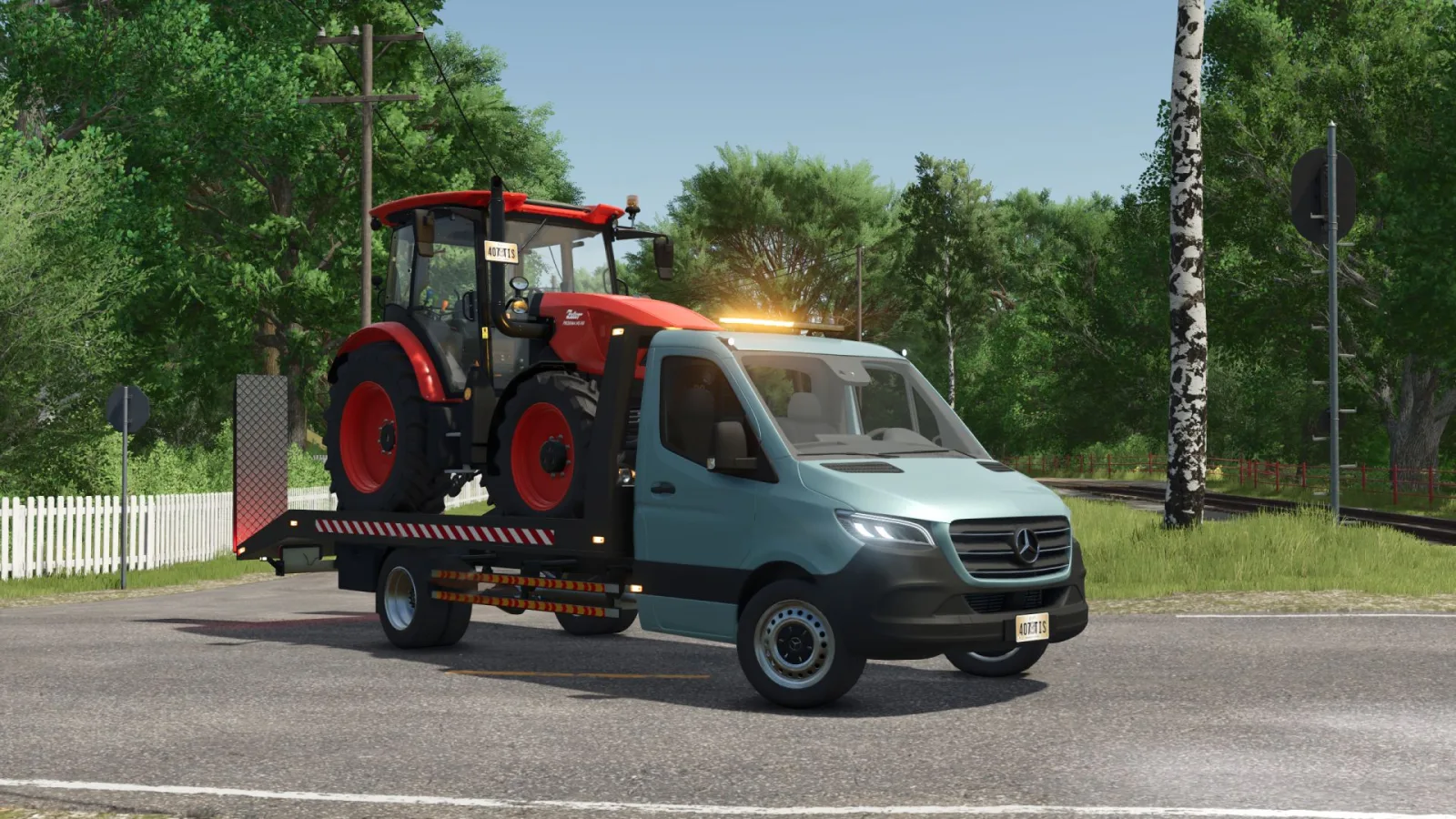 Mercedes-Benz Sprinter W910 tow truck FS25