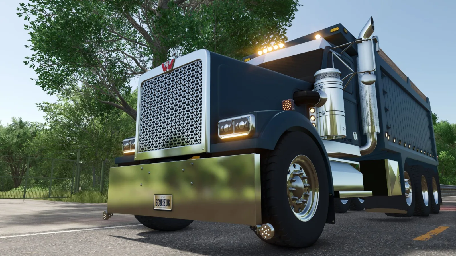 1990 Western Star 4964 Tri-Axle FS25