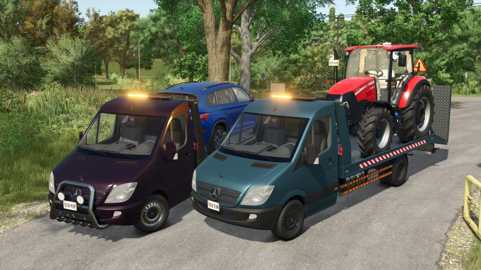 Mercedes-Benz Sprinter tow truck FS25