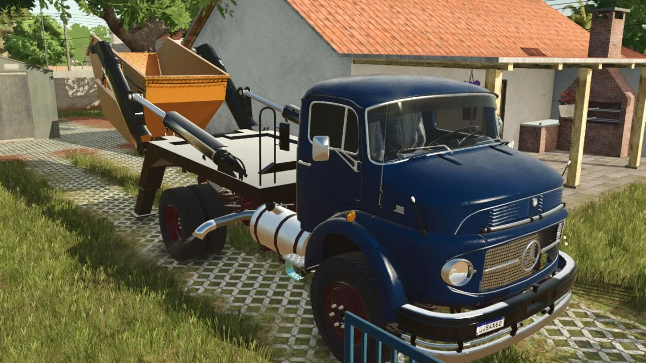 Mercedes-Benz 1111 Debris Truck FS25