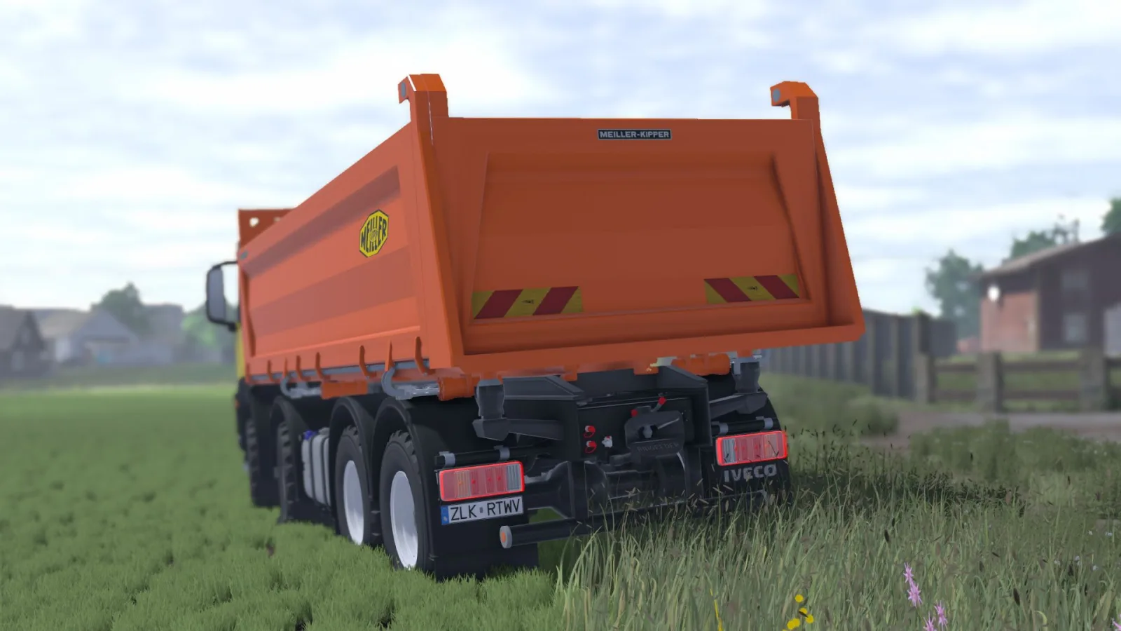 Iveco X-Way 8X8 Meiller Kipper FS25