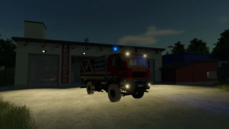 MAN TGA V2 dangerous goods transport FS25