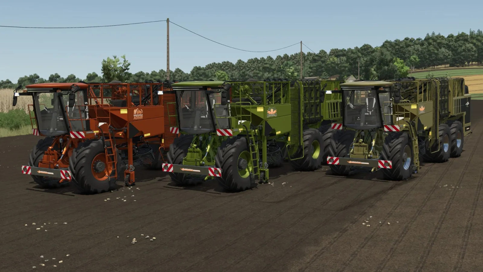 Vegetable Harvesters - Hirschfeld Edition FS25