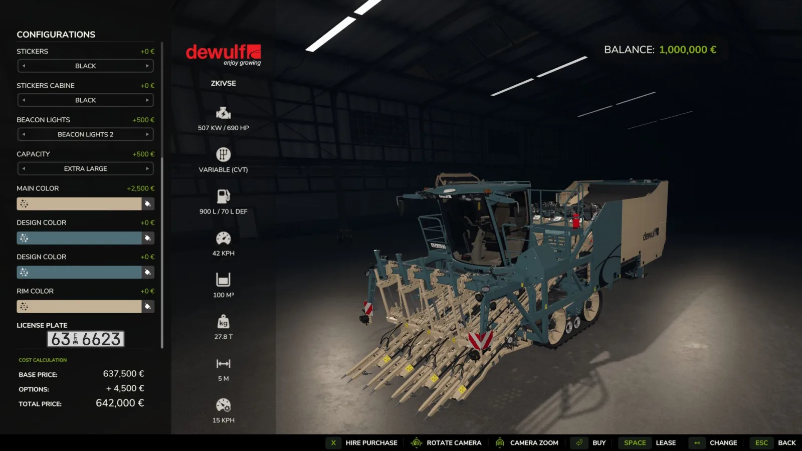 Dewulf ZKISVE FS25