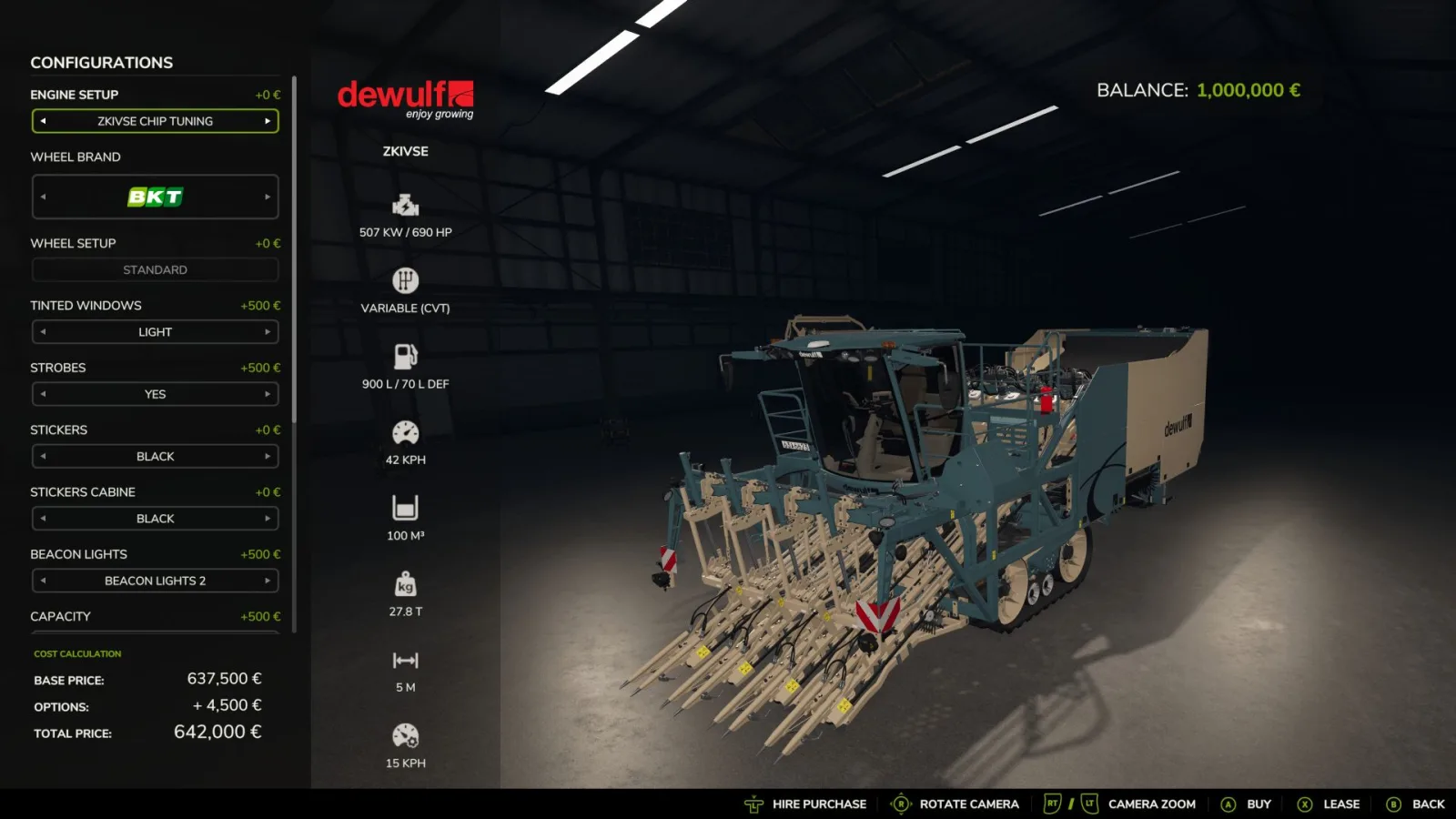 Dewulf ZKISVE FS25