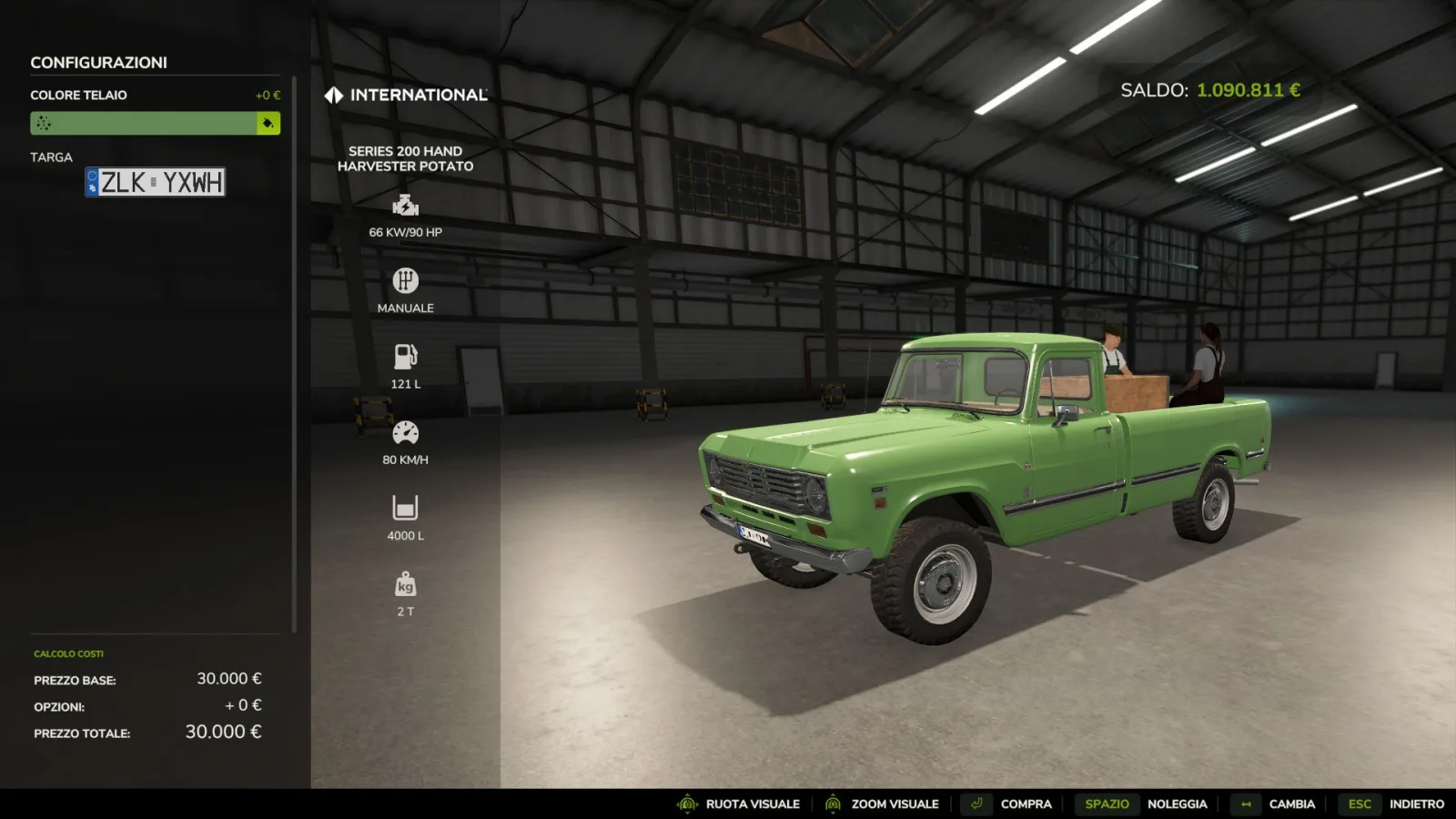Pickup Hand Harvester FS25