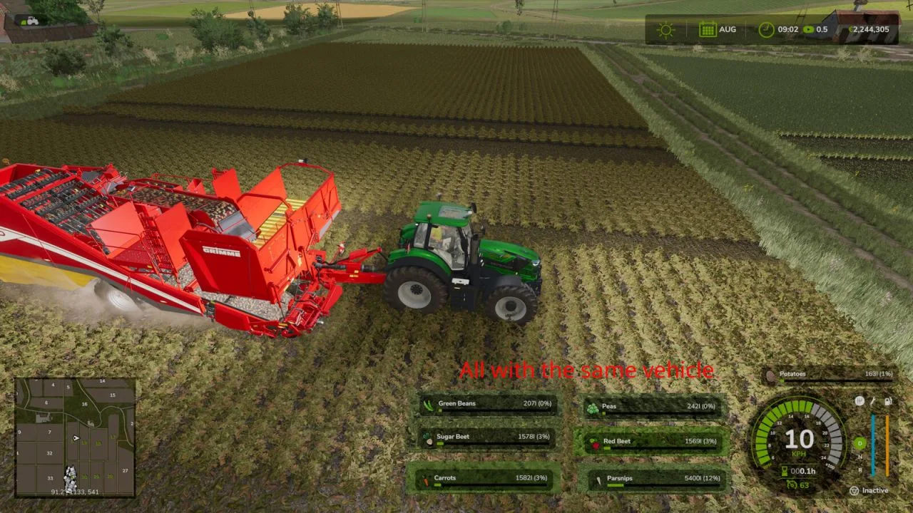 Multi Fruit Harvester Pack FS25