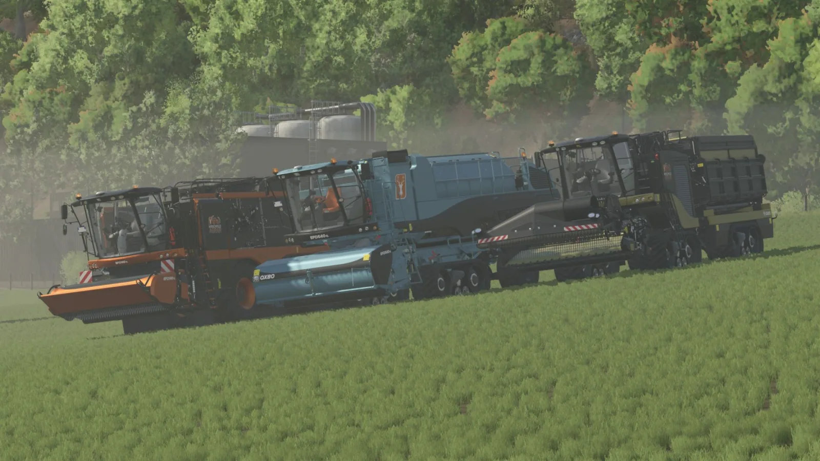 Oxbo vegetable harvesters FS25