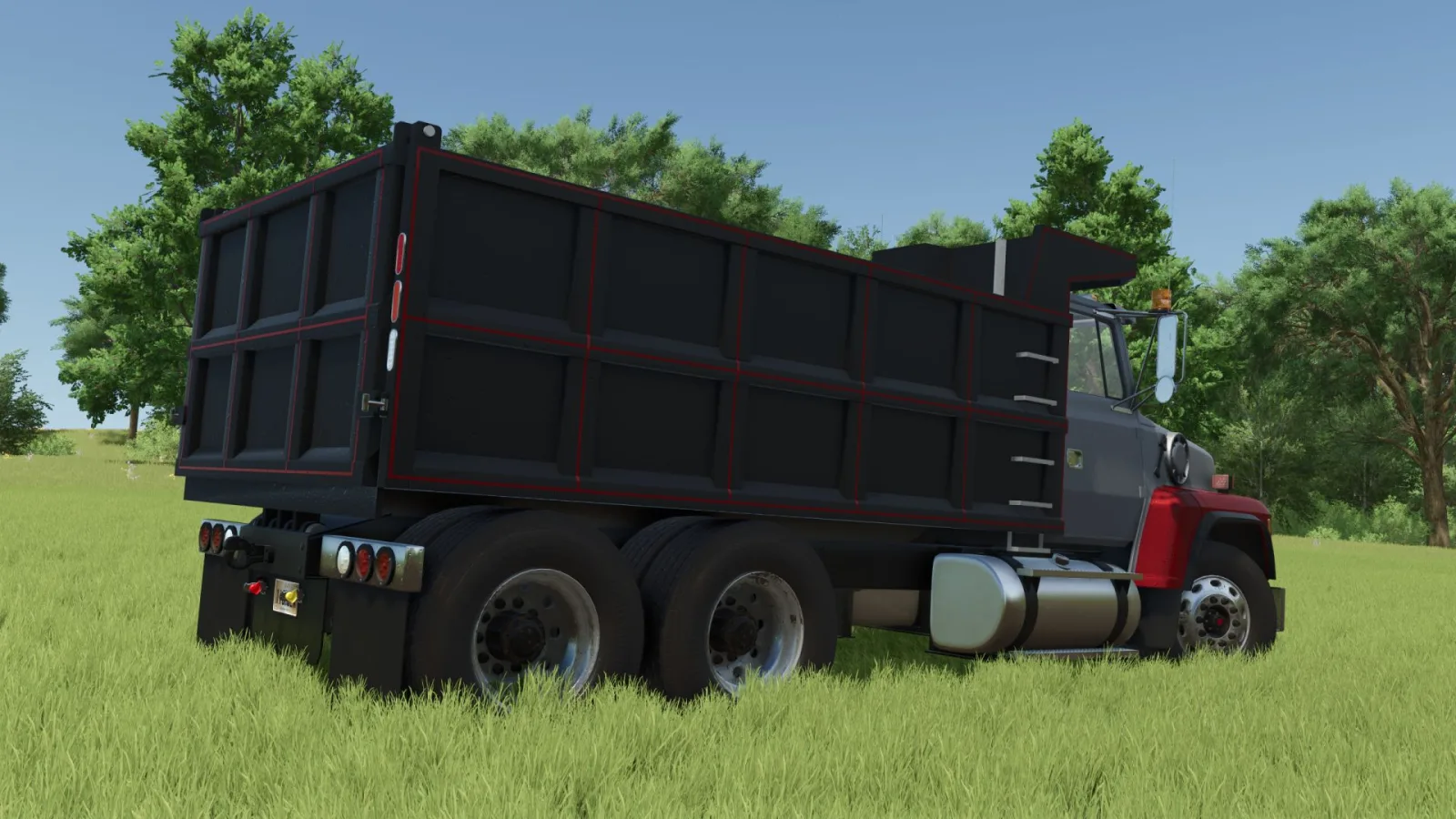 1991 Ford L9000 Dump V1.0