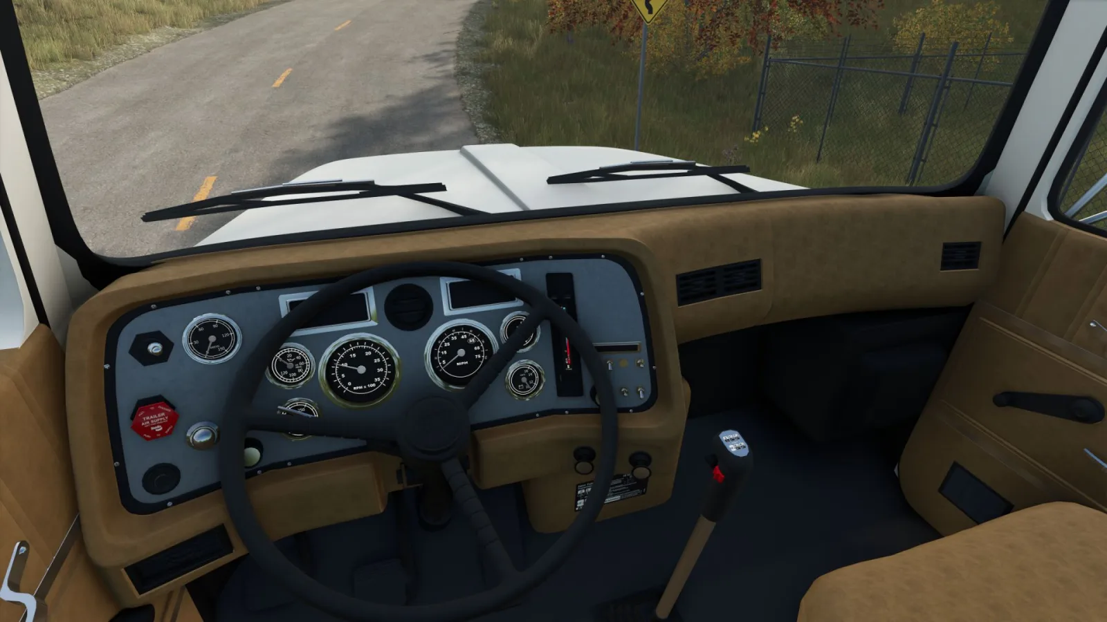 1991 Ford L9000 Dump V1.0