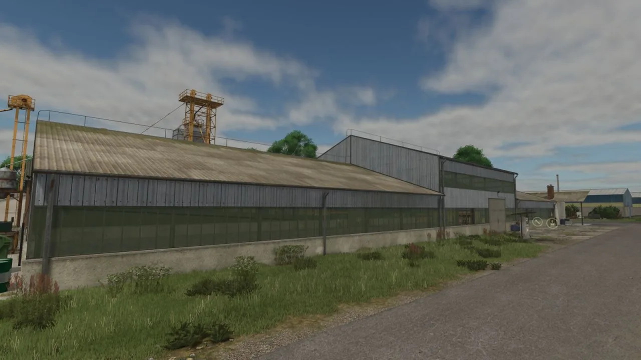 Garage With Workshop And Shelving System FS25