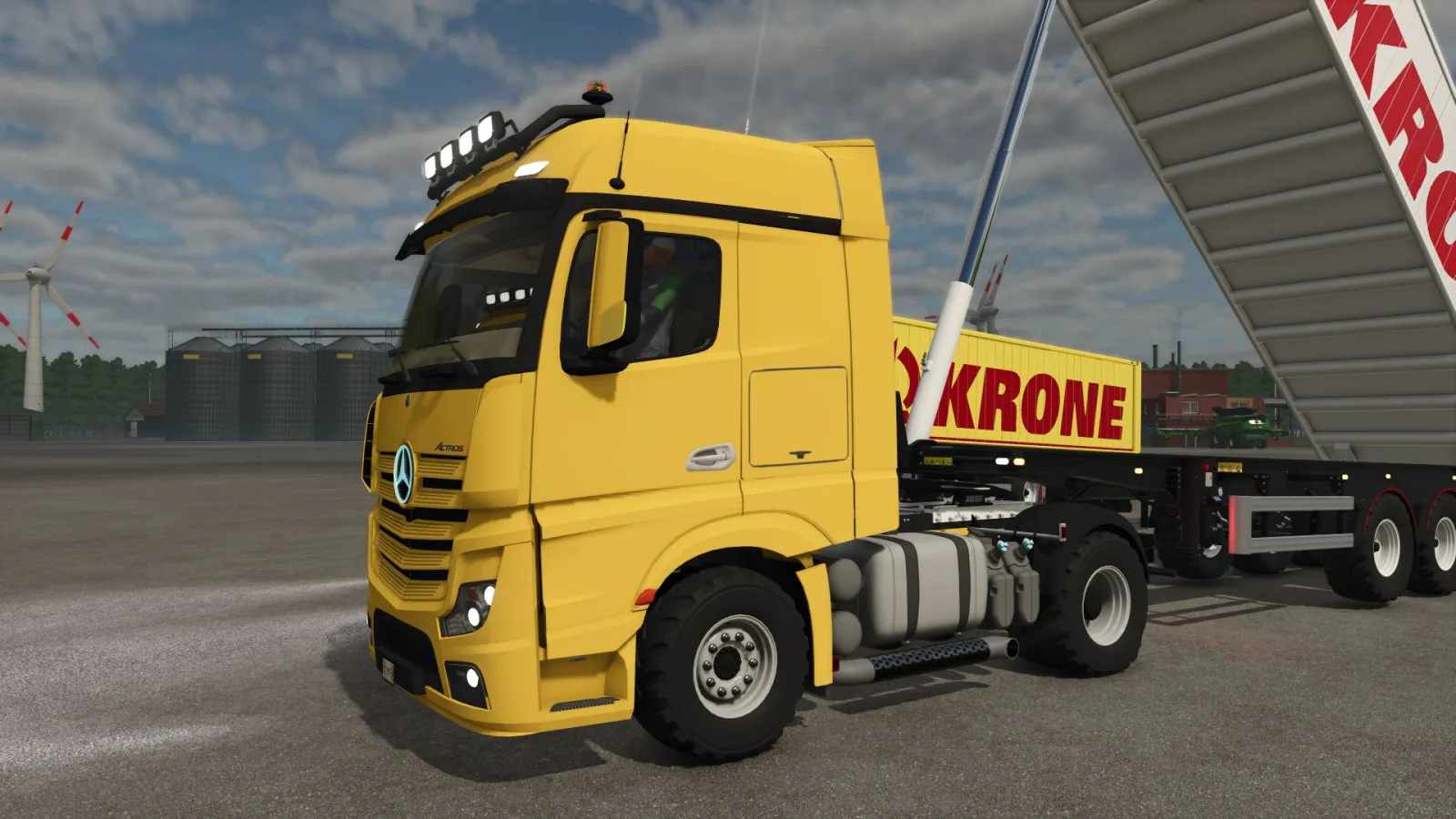 Mercedes Benz Actros CAT FS25