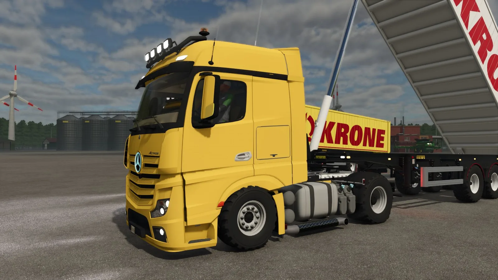 Mercedes Benz Actros CAT FS25