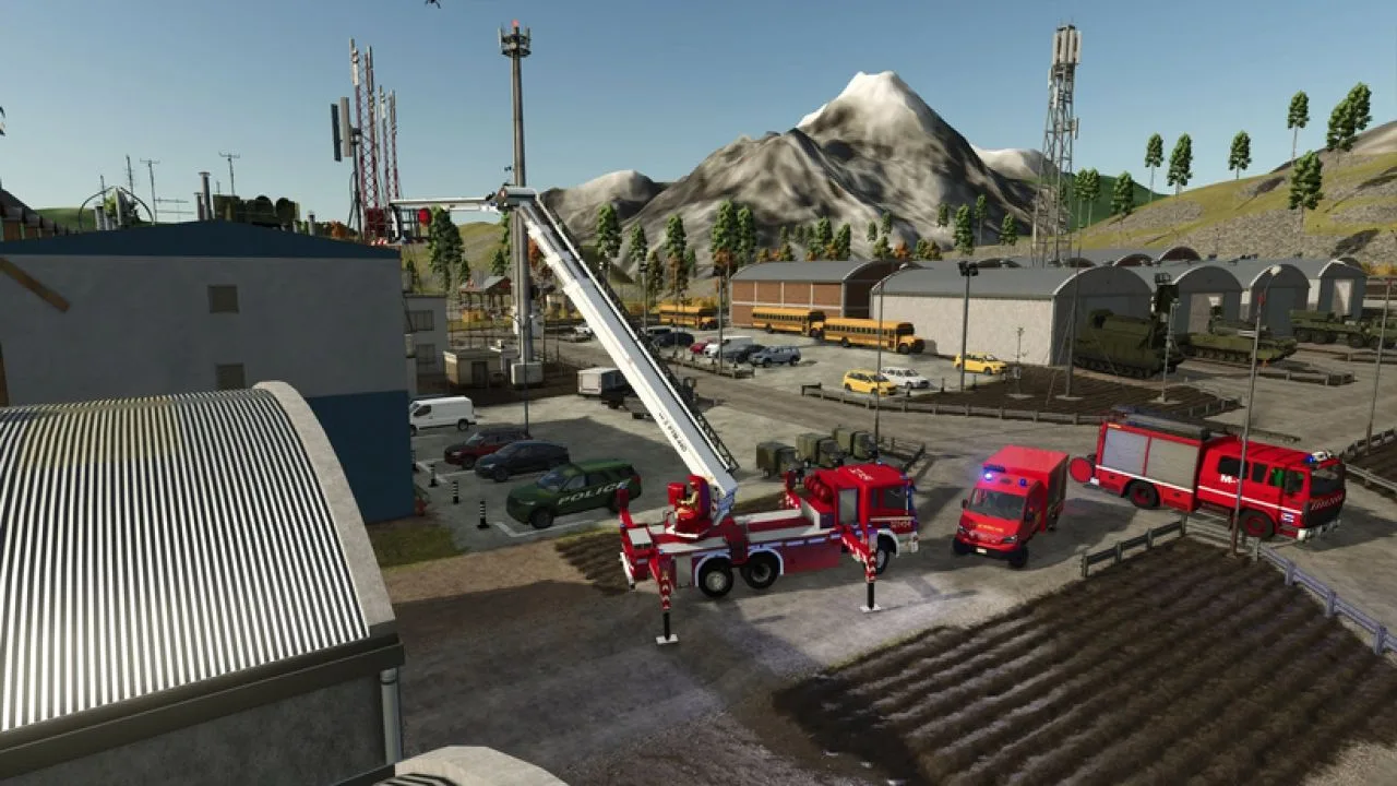 Scania Fire Unit – Articulated Reacte342C53 FS25