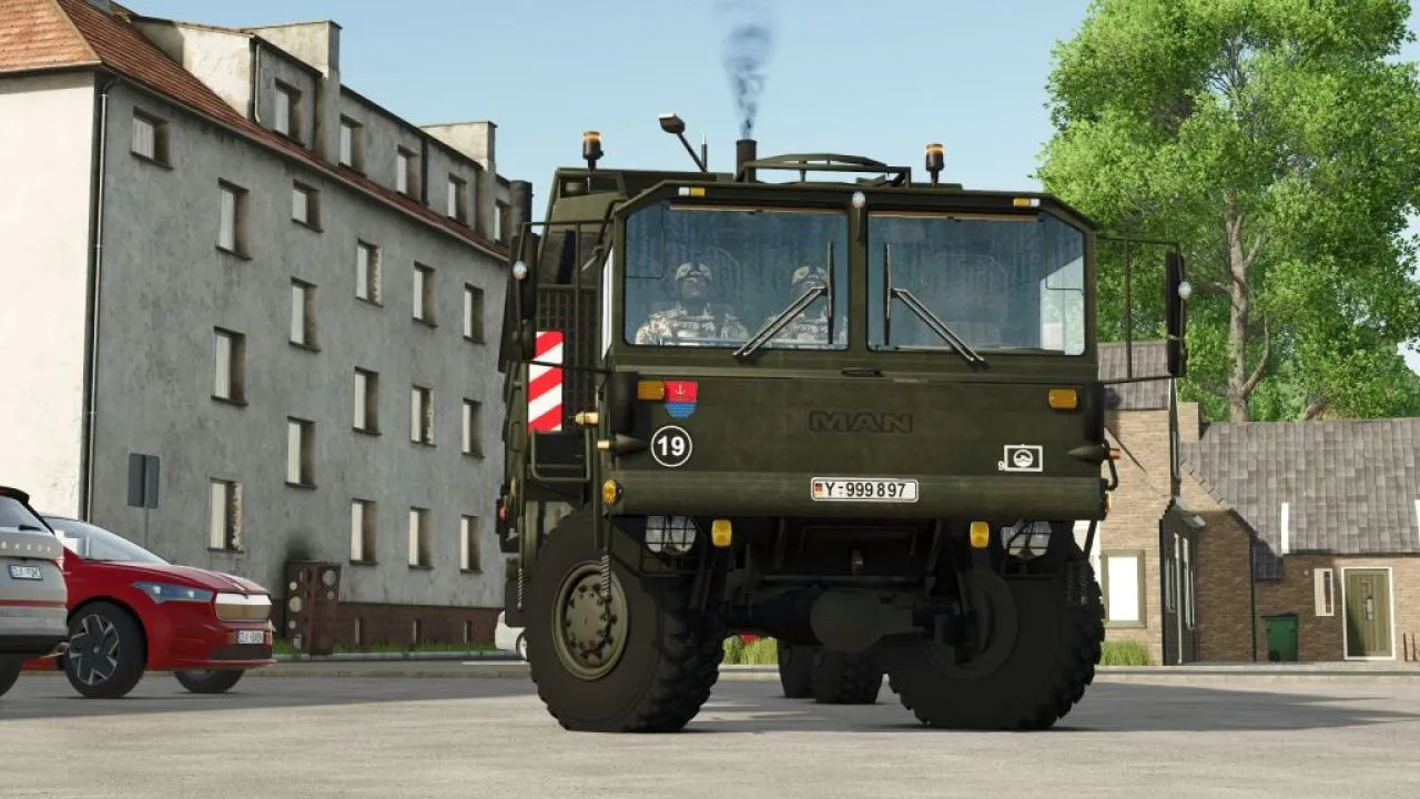 MAN KAT1 (8x8/6x6) Boat and Pontoon Transport System FS25