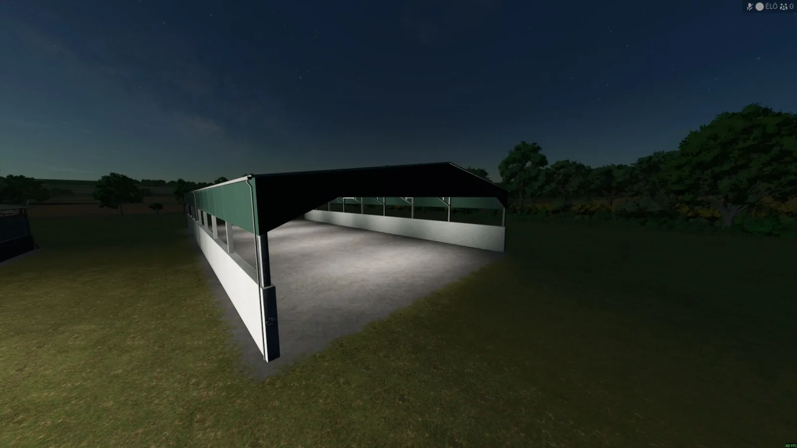 Traditional flat storage granary FS25