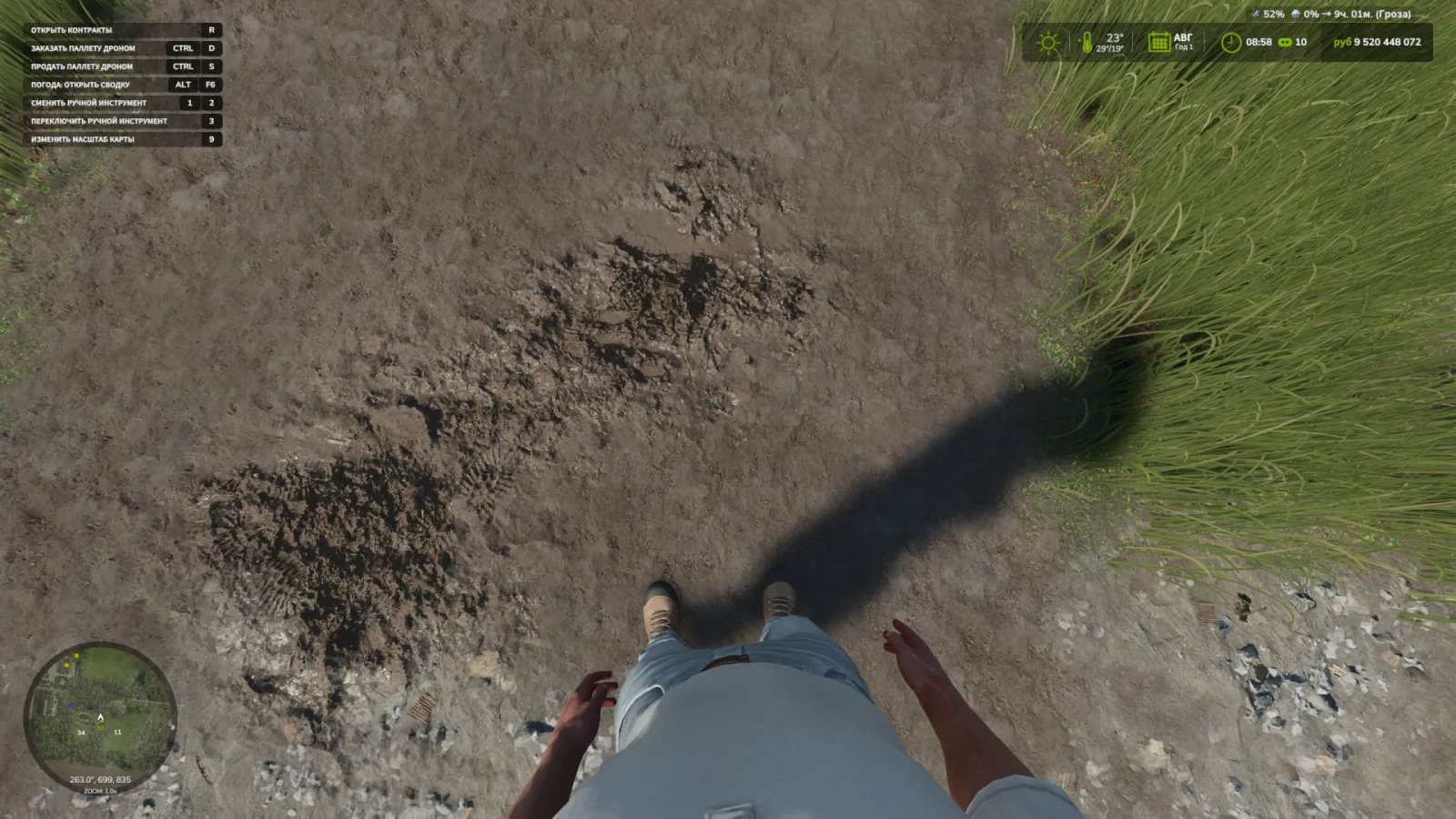 First Person Player Body FS25