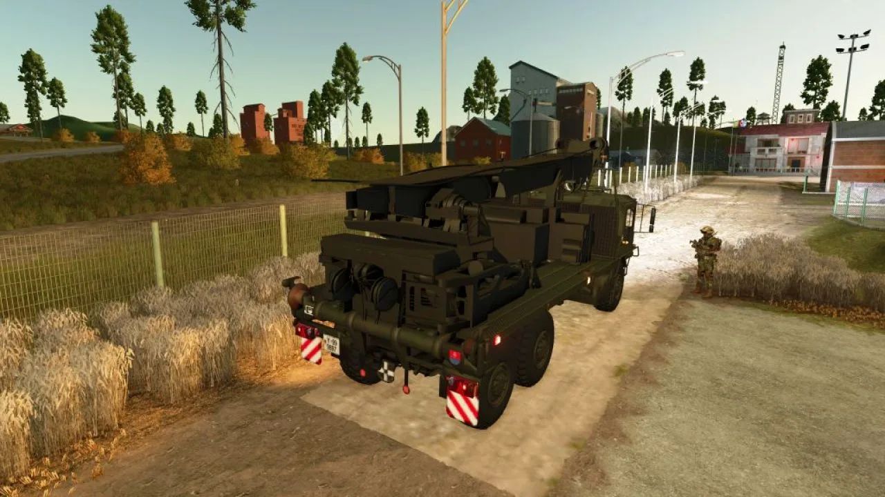 MAN KAT1 6x6 Crane Truck FS25