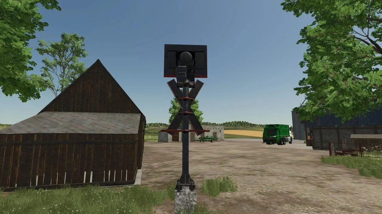 Placeable level crossing signal v1.0