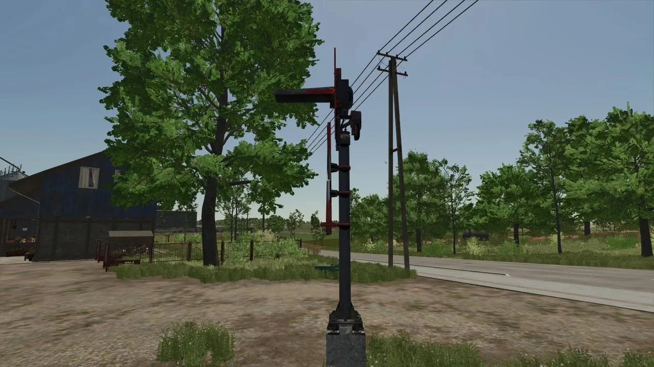 Placeable level crossing signal v1.0