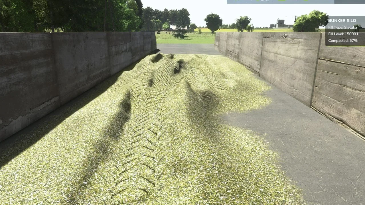 Cover Bunker Silo At 50% V1.0