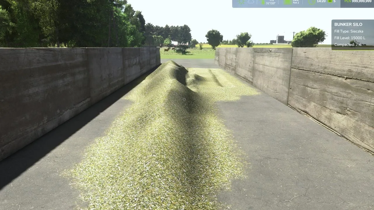 Cover Bunker Silo At 50% V1.0