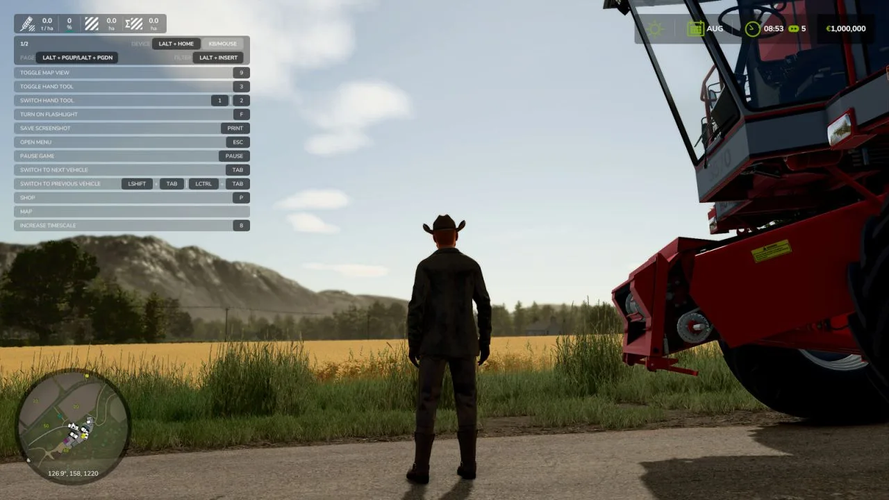 Enhanced Help Menu FS25