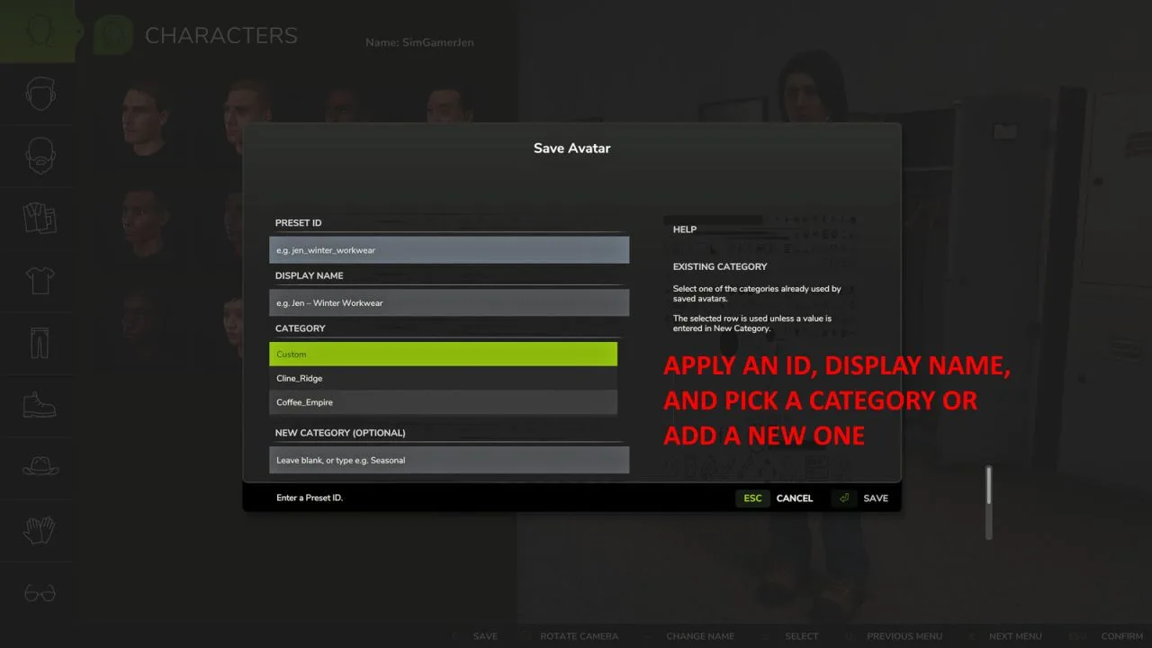 Avatar Switcher FS25