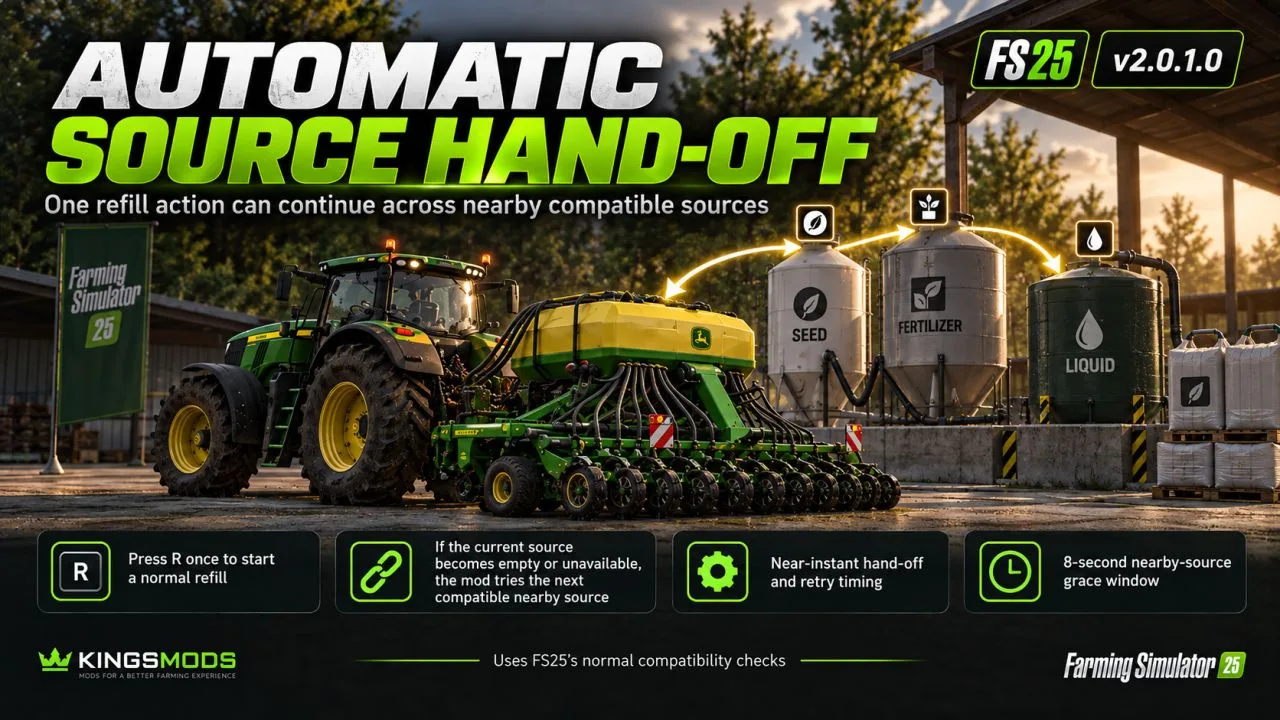 Universal Seeder Auto Refill FS25