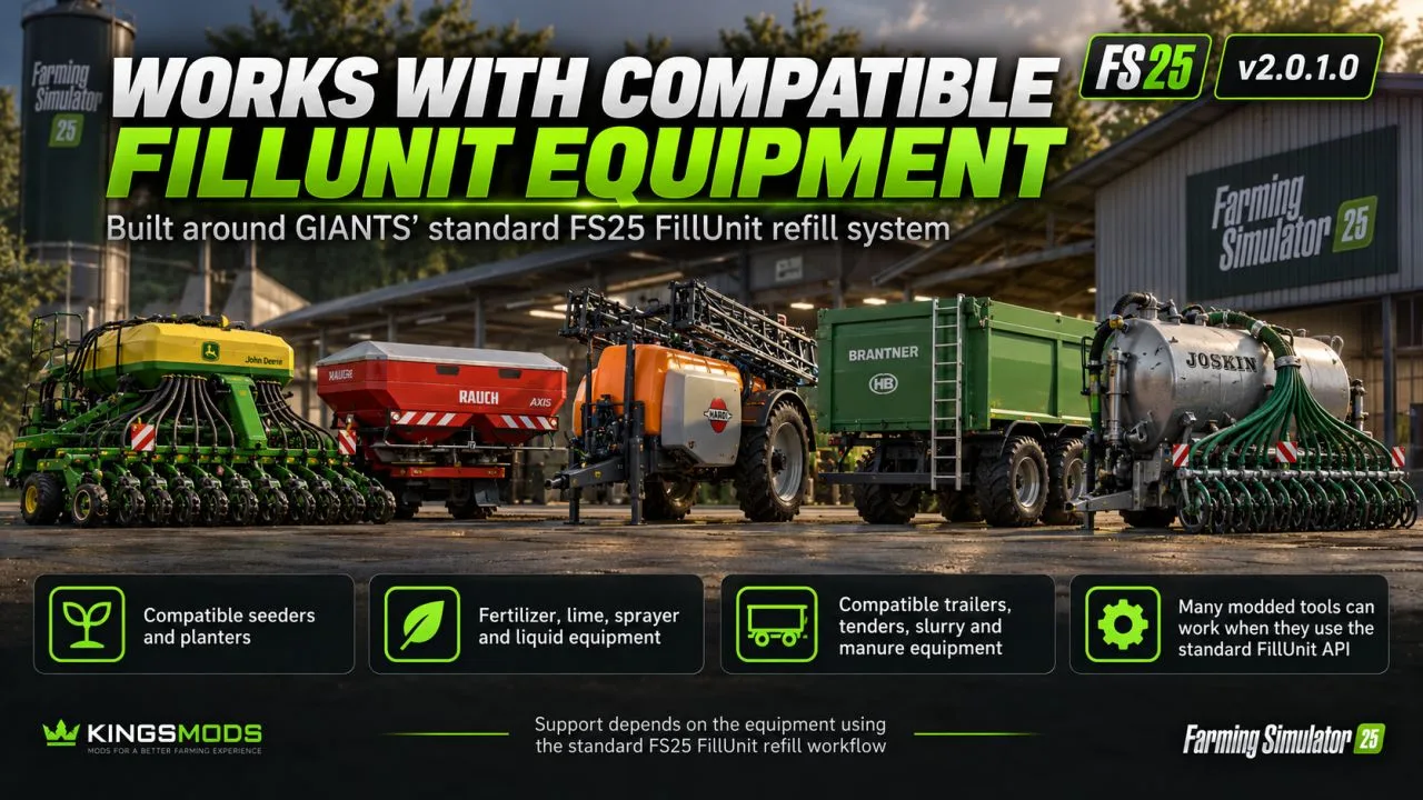 Universal Seeder Auto Refill FS25