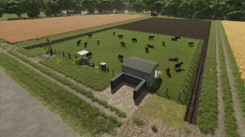 High Capacity Cow Pasture FS25