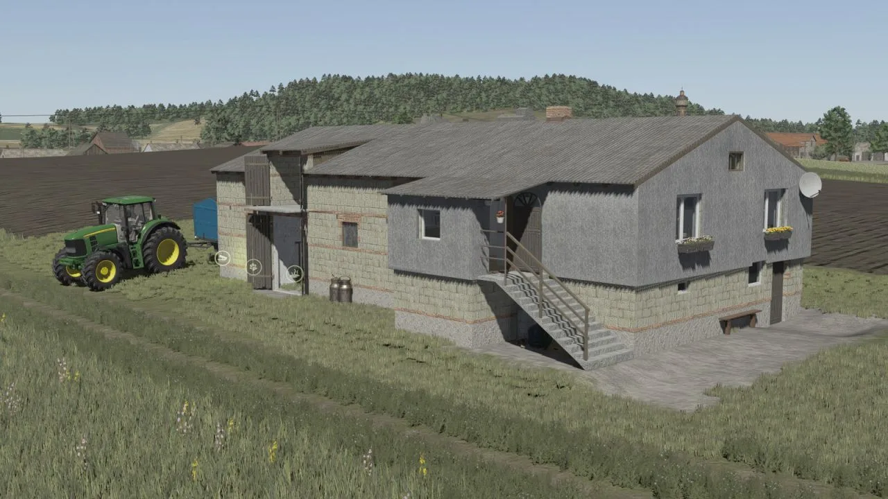 Cowbarn With Loft And Brake Room FS25