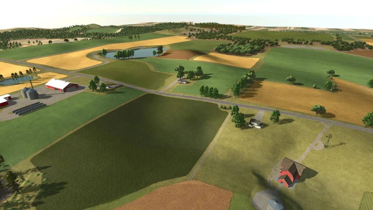 The Rolling Farmlands Of Michigan FS25
