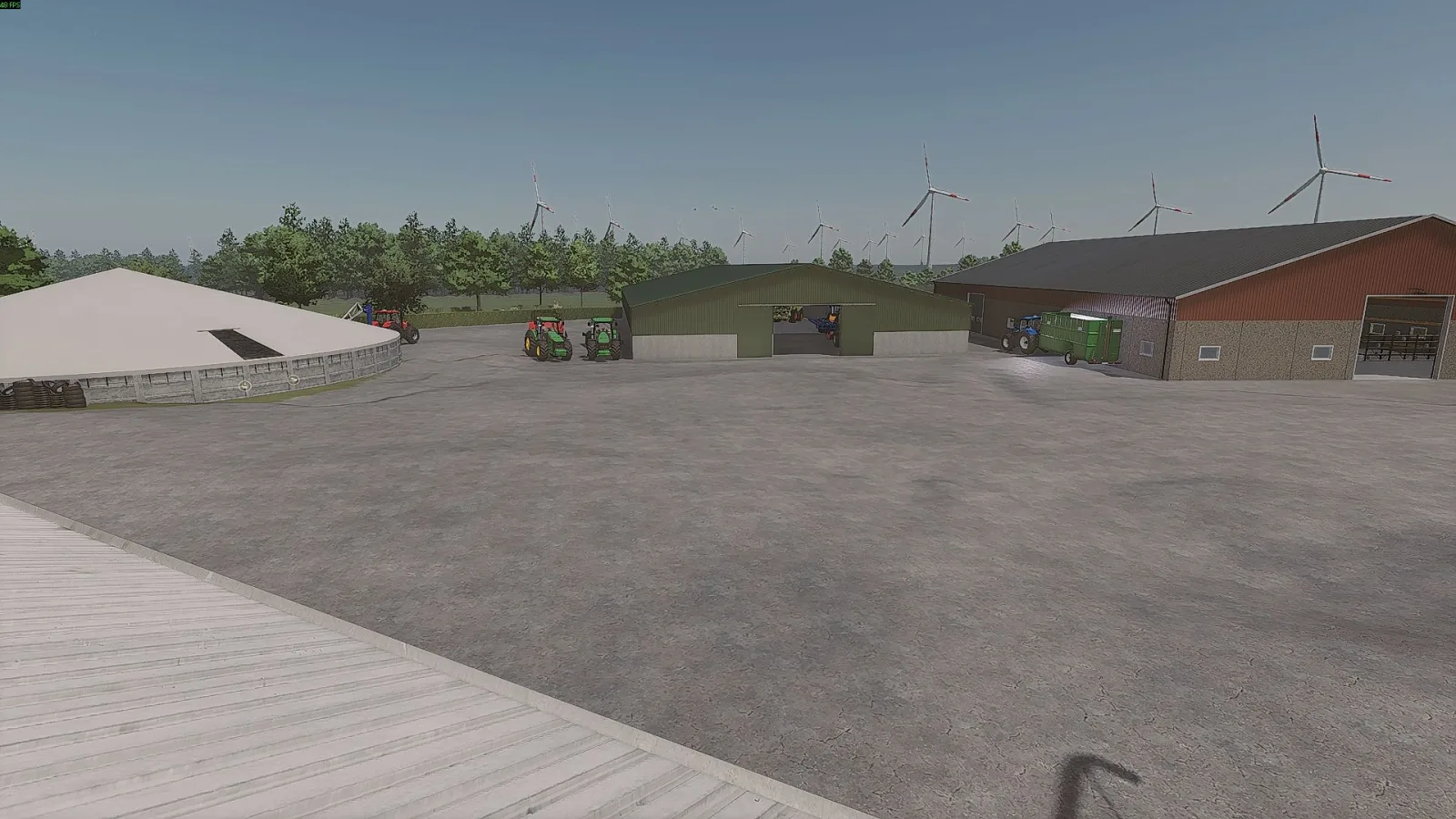 Hostrup Maskstation reshade FS25