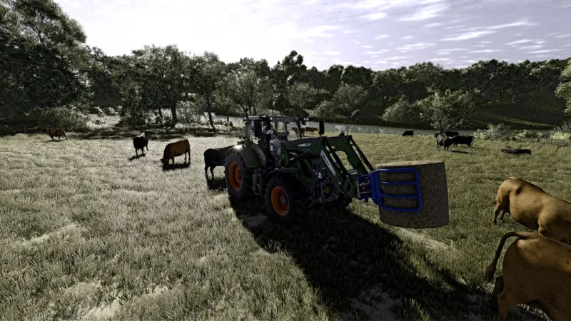 Real shader and lighting for frame generation FS25