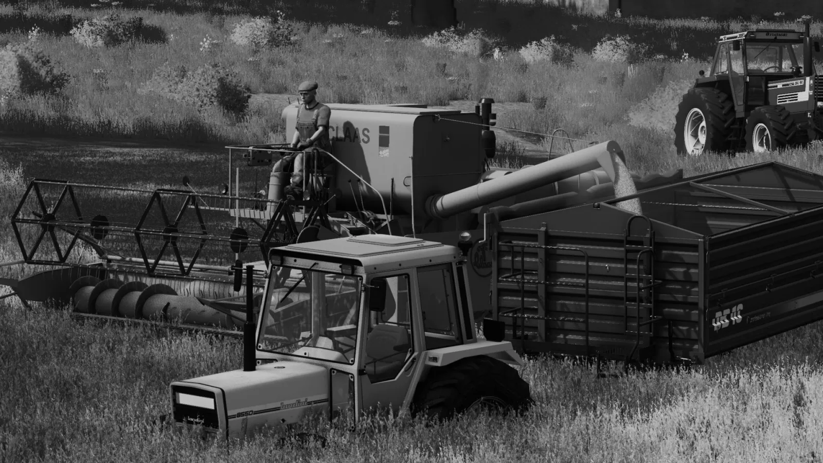 Black and White Nostalgic Reshade FS25