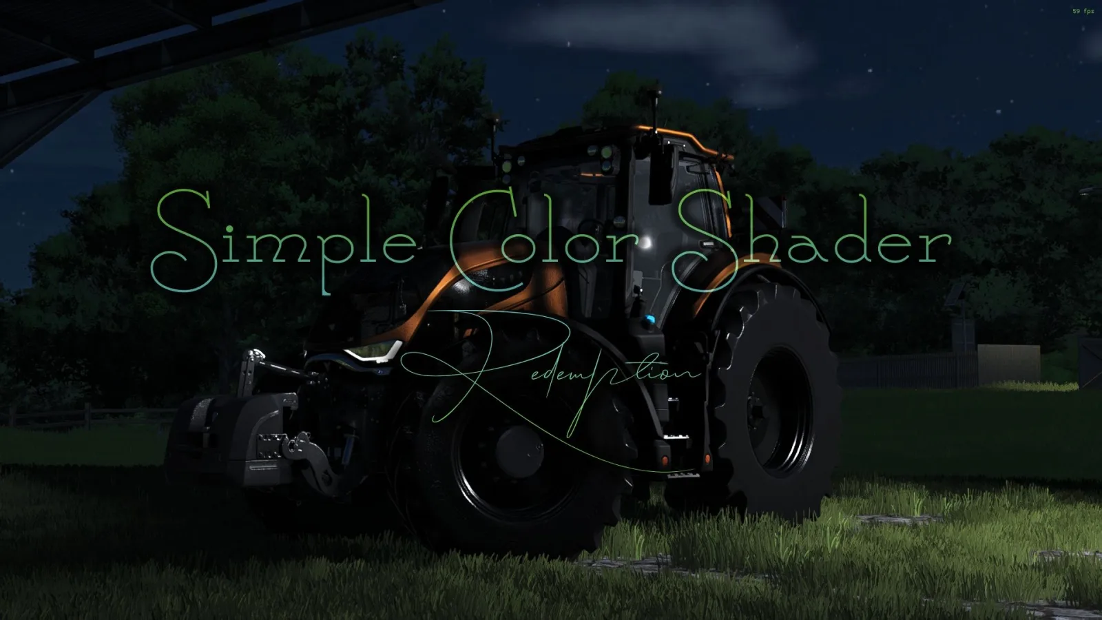 Simple Color Shader RDMPTN FS25