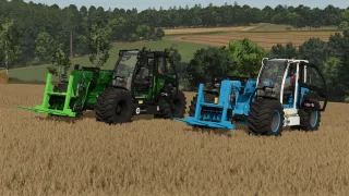 Sennebogen G340/Fendt Cargo T740 FS25