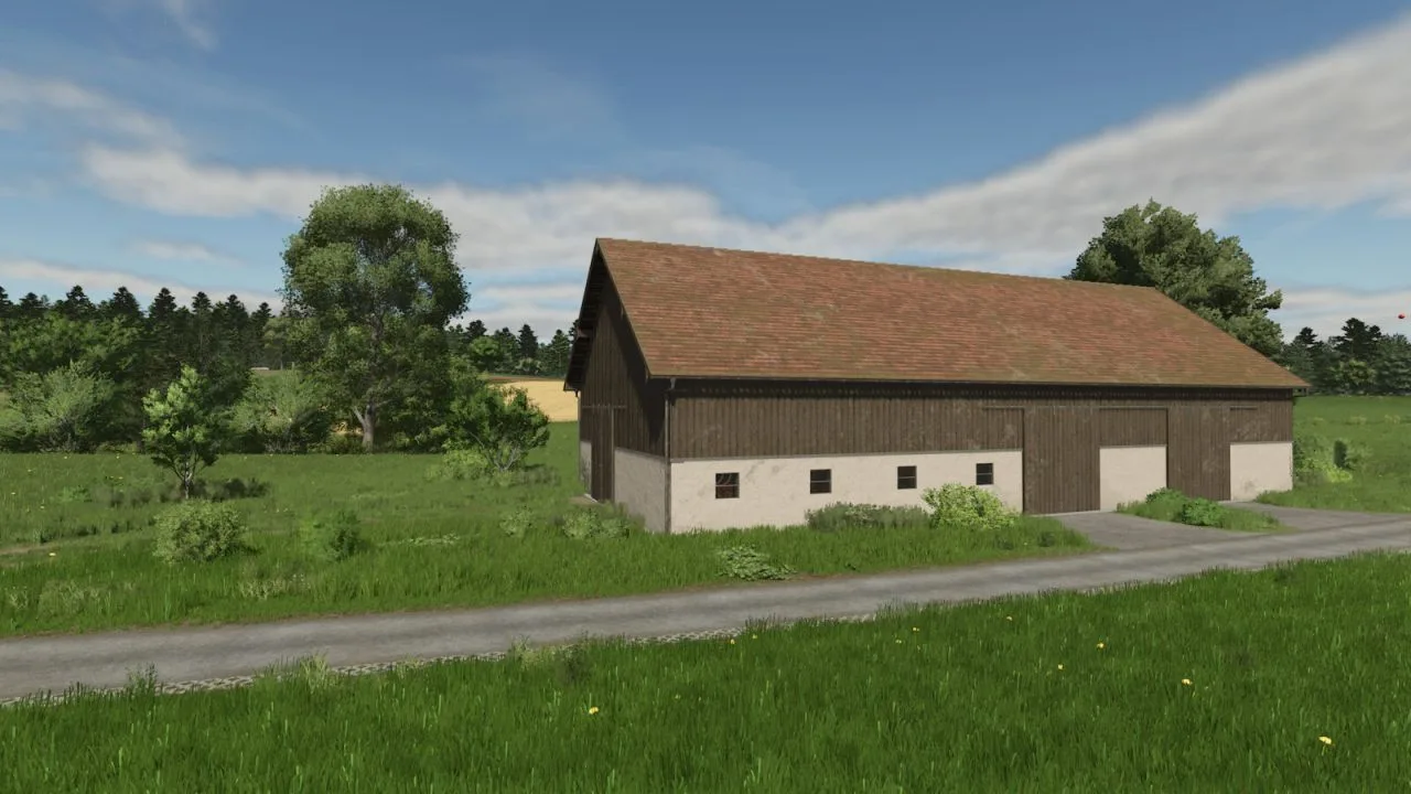 Old Machinery Hall With Hayloft V1.0