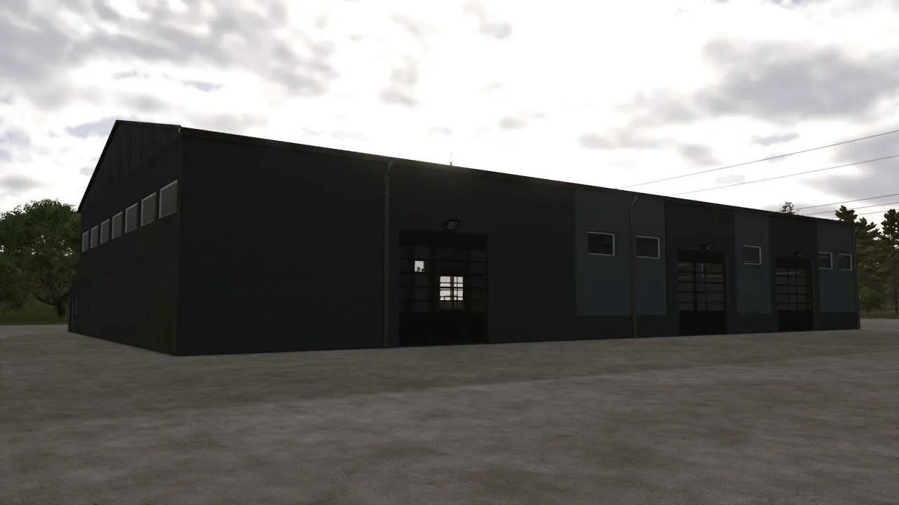 Large Hall With Workshop V1.0