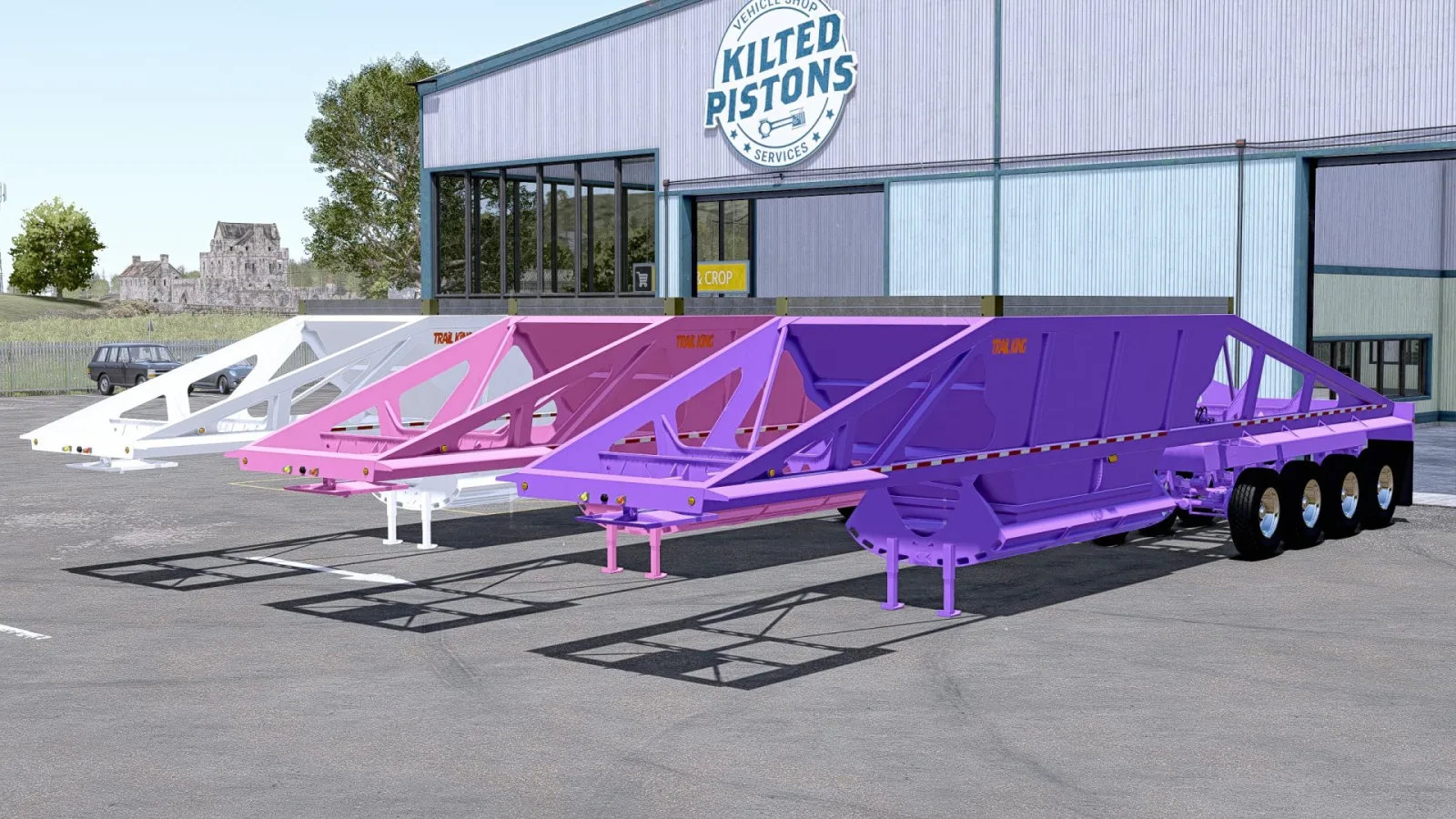 Trail King Belly Dump FS25
