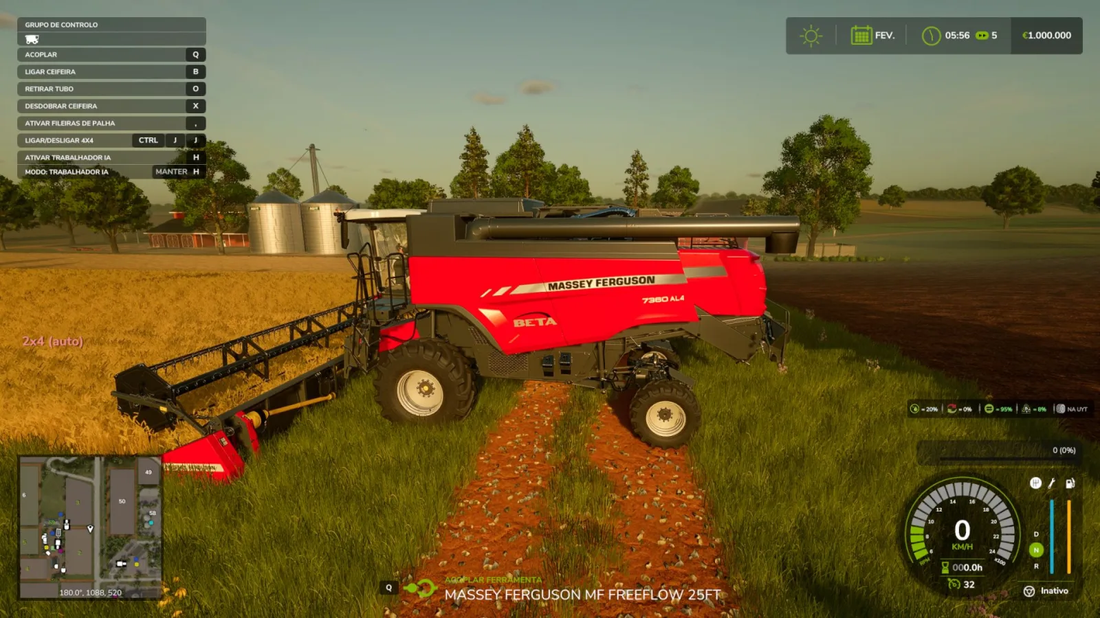 Realistic 4x4 Traction System FS25
