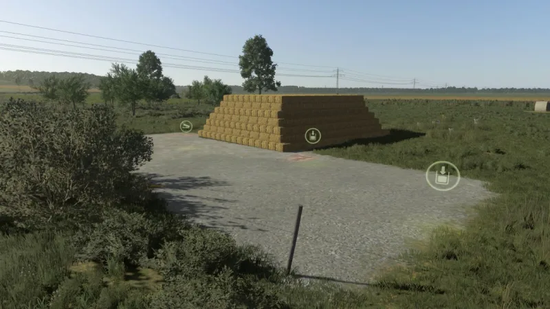 Storage For Small Square Bales FS25