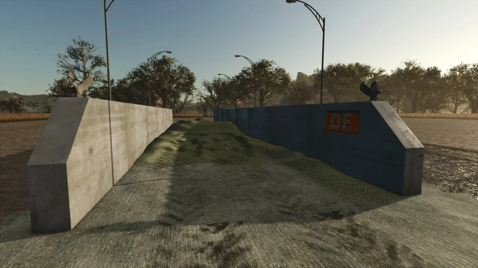 DF Industries Silage-Großbunker M37 (6m High-Wall) v1.0 - screenshot 2