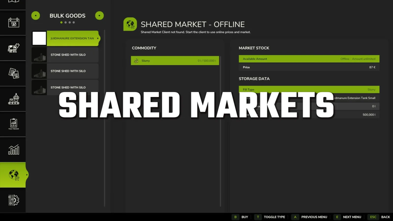 Shared market BETA 2 v0.9.0.41 - screenshot 1