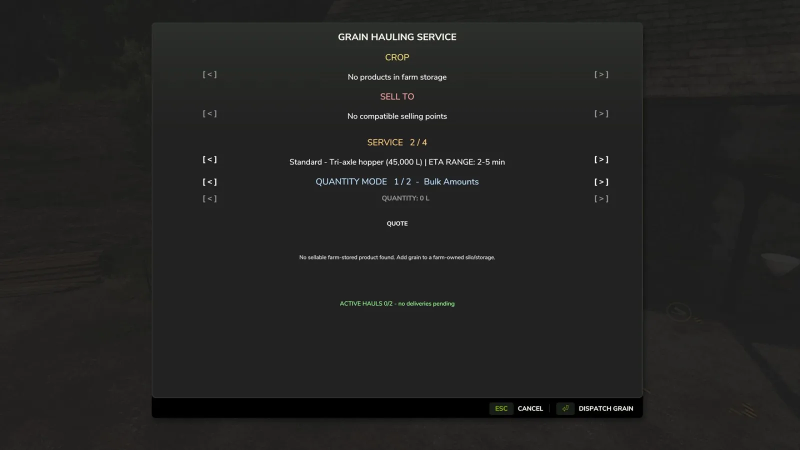 Getreidetransport-Service V1.0 - screenshot 2