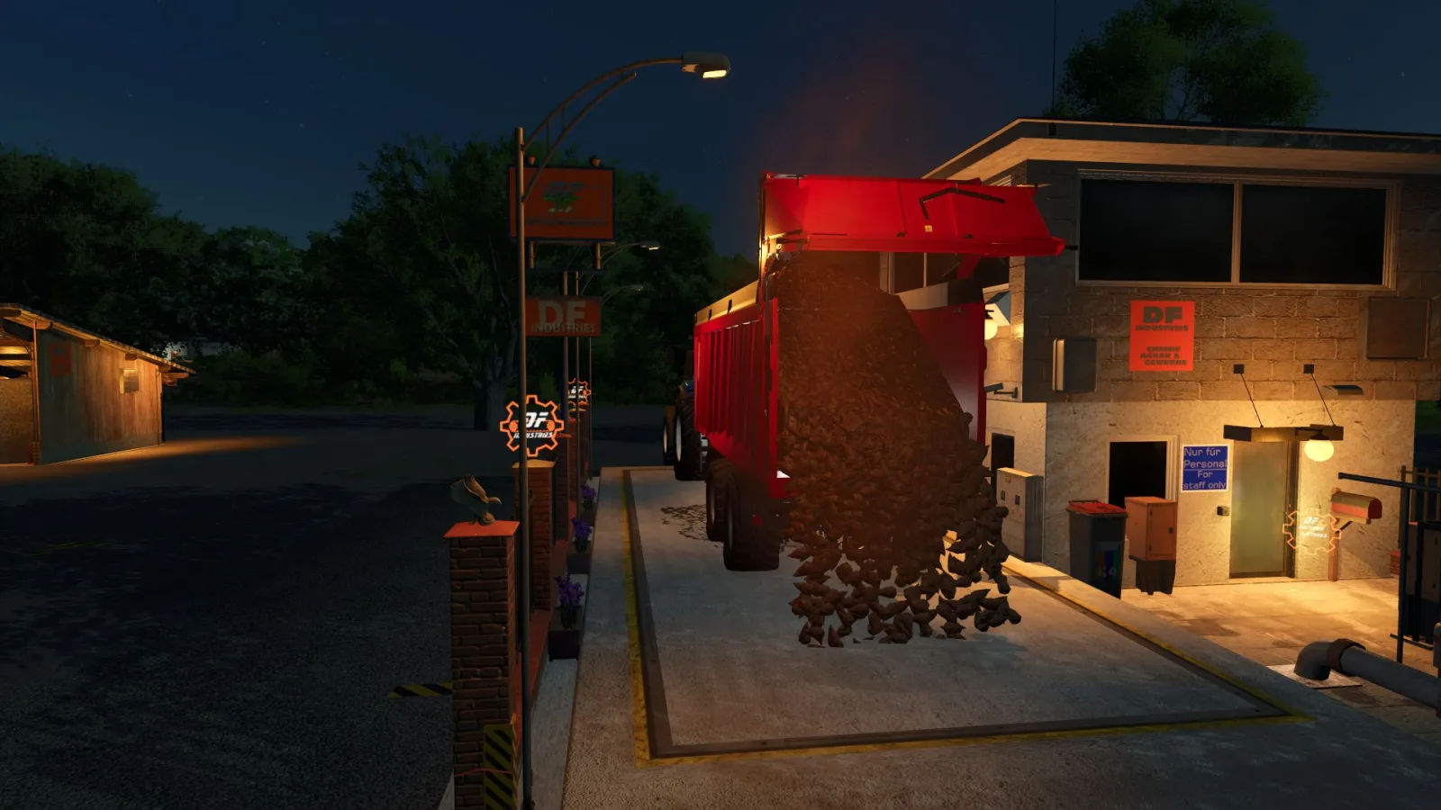 DF Industries Sugar Logistics Center M36 (Weighing & Production) FS25 - screenshot 2