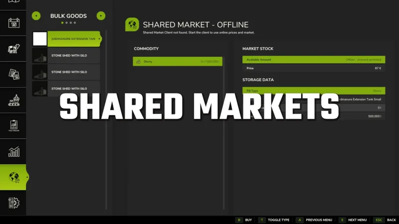 Shared market FS25