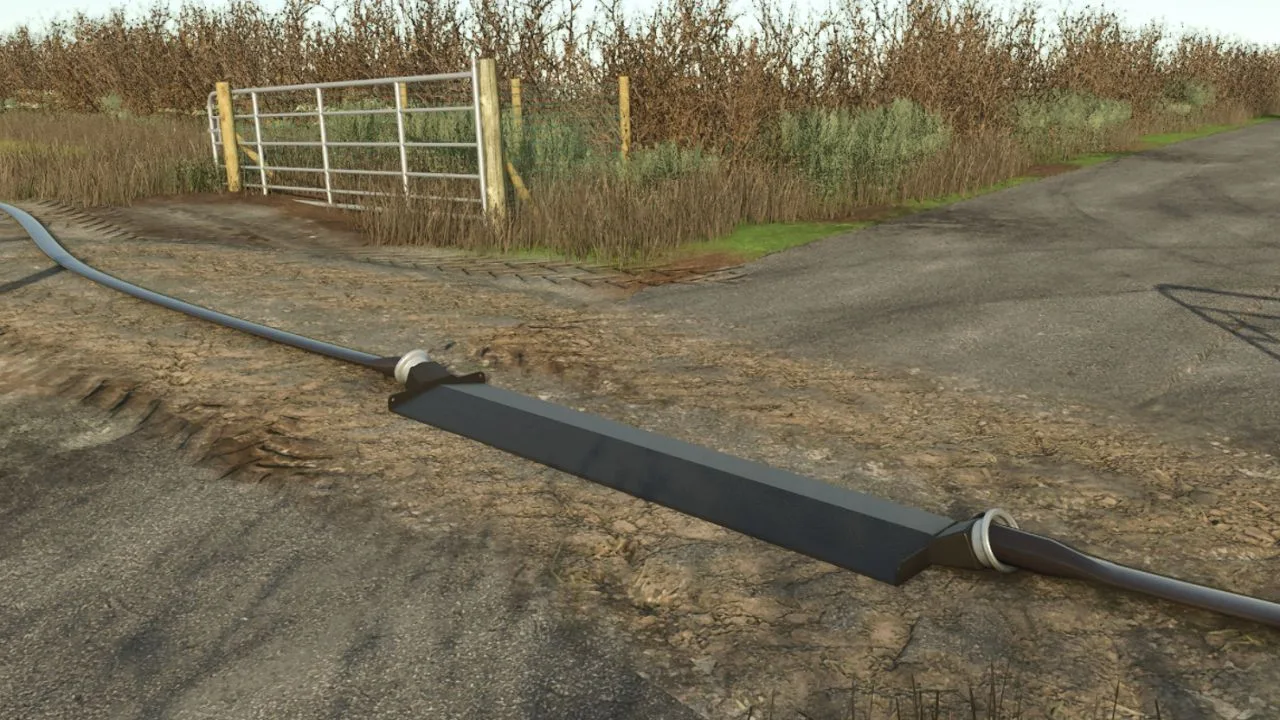 Slurry pipe crossing ramp FS25 - screenshot 2
